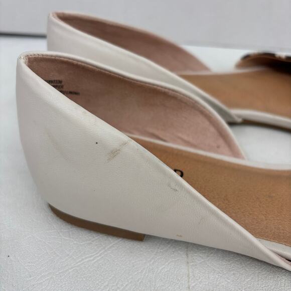 Torrid Ballet Flat Womens Size 9 Wide Snake Reptile D'Orsay Slip On Faux Leather - Picture 3 of 10